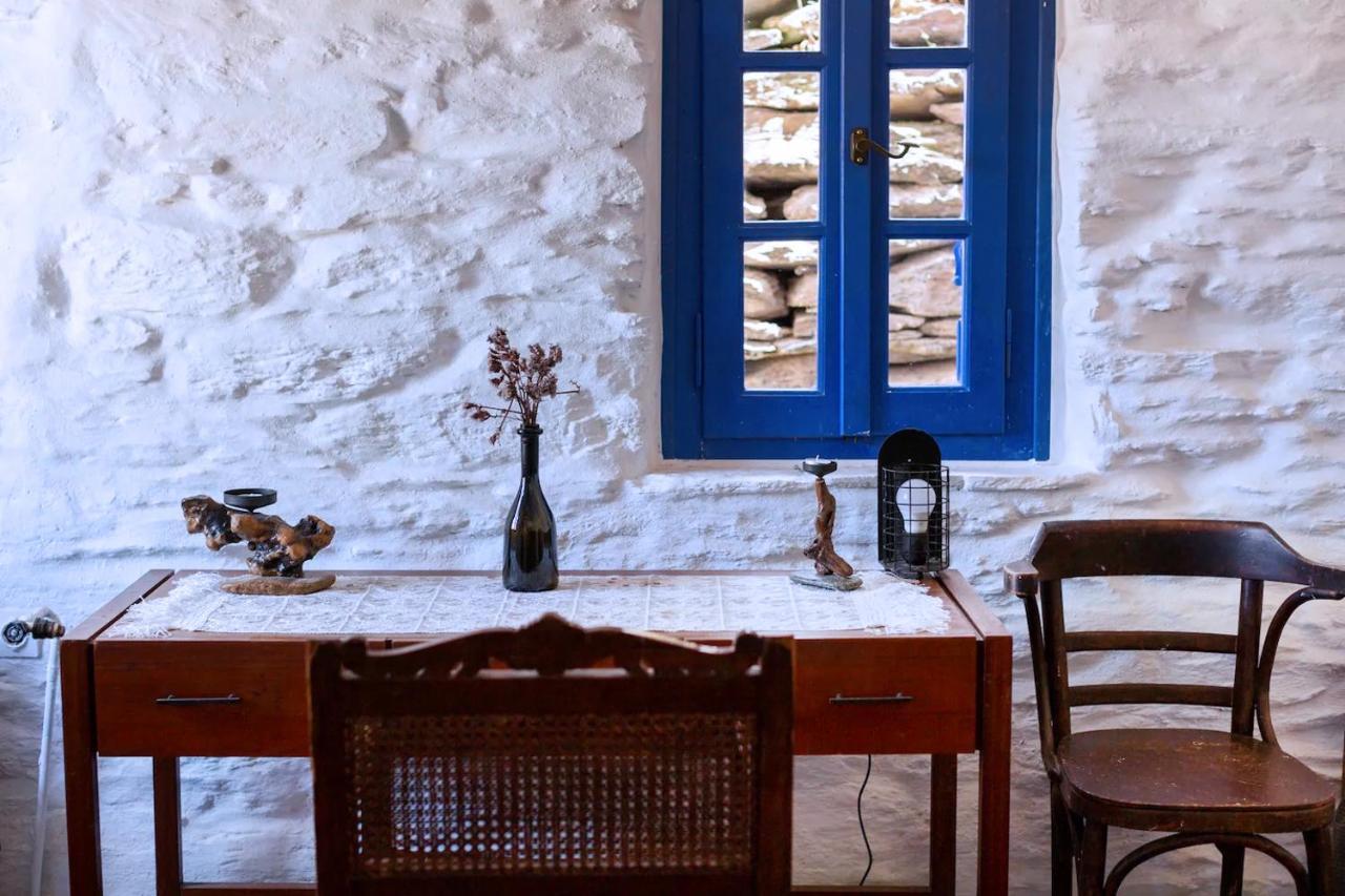 Traditional Village House On Kea Milopotamos  Экстерьер фото
