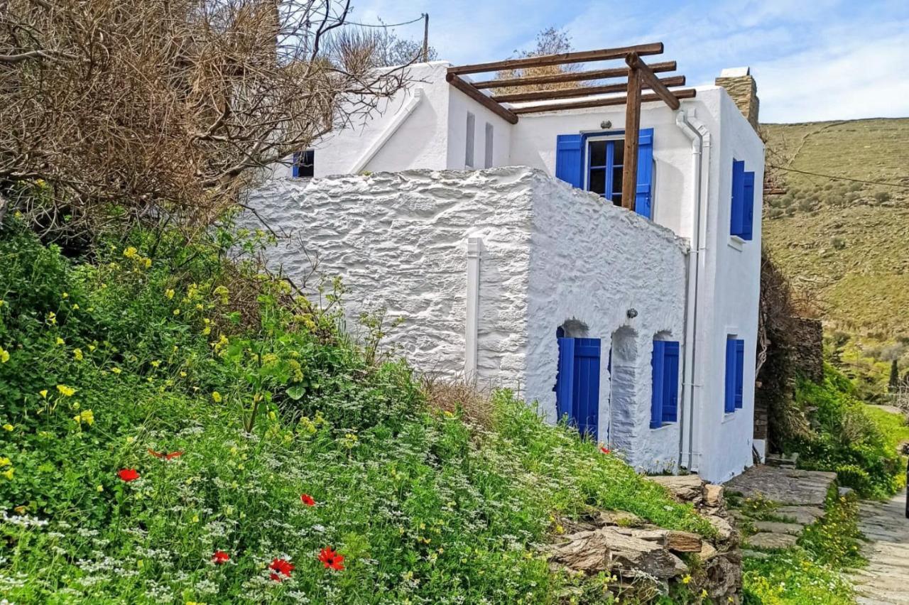 Traditional Village House On Kea Milopotamos  Экстерьер фото